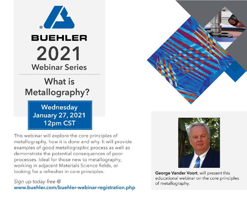 What is Metallography Webinar By Buehler